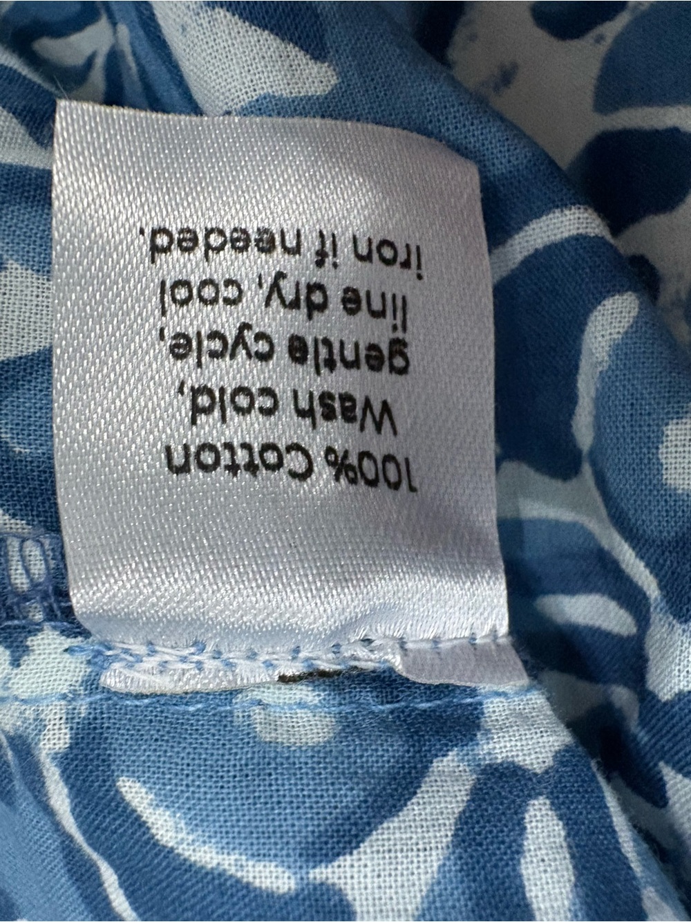 Rockflowerpaper Sara Indigo Drop Waist Maxi Dress LG/XL Coastal Boho Resortwear - Picture 11 of 11